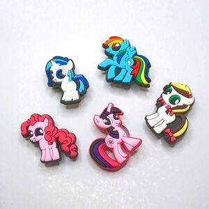 My little pony magic shoe charms clog pins